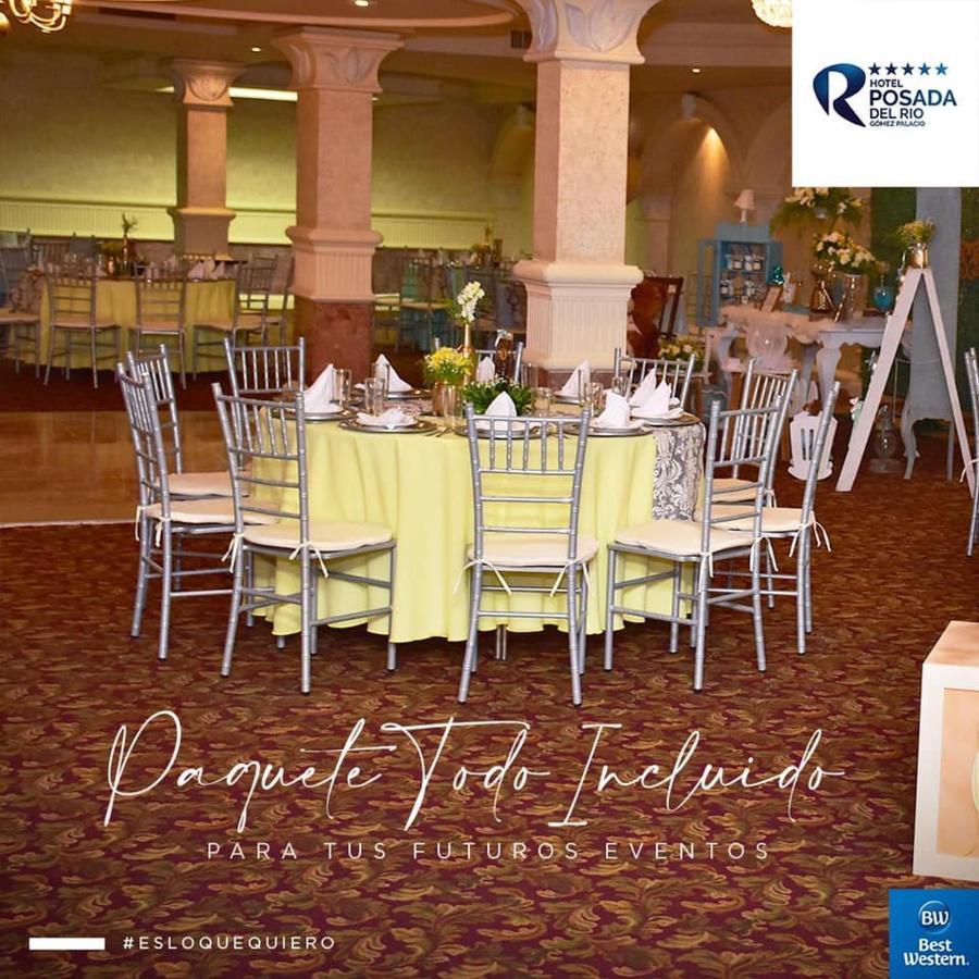 Best Western Posada Del Rio Gomez Palacio Exteriör bild